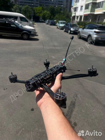 Коптeр fpv piranha 7 и 10 дюймов