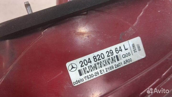 Фонарь (задний) левый Mercedes C W204, 2009