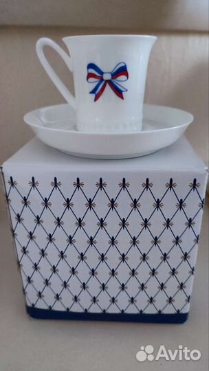 Кофейная пара пара ифз- императорский фарфор 2 шт