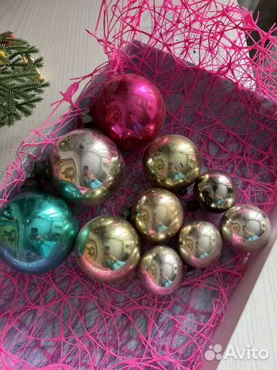 Елочные игрушки СССР