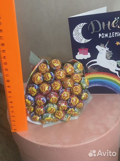 Букет из чупа чупсов