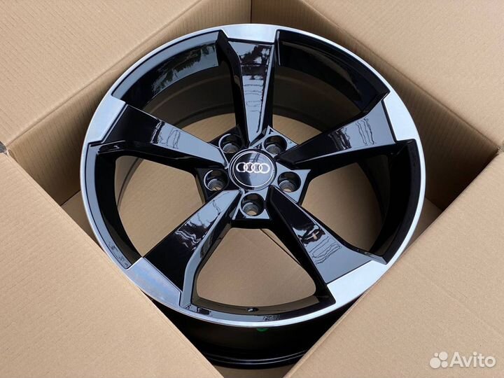 Литые Диски R19 Rotor Audi Black 5*112