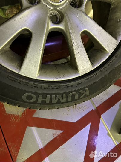 Диски литые с резиной r16 Mazda