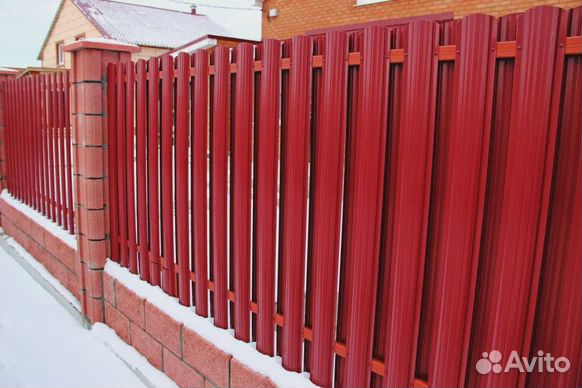 Штакетник металлический 85мм