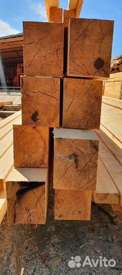 Влагостойкий брус лиственница, гарантия качества