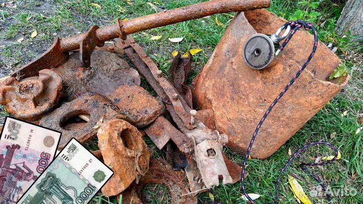 Поисковый магнит F400x2