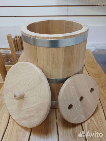 Кадка дубовая 20 литров