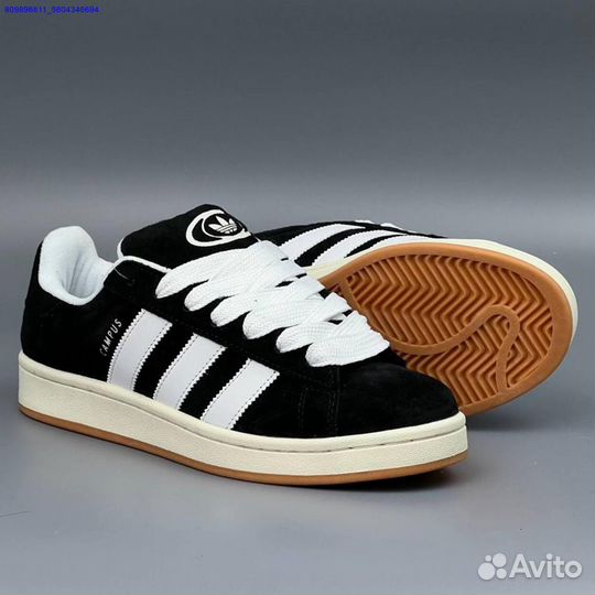 Кроссовки Adidas Campus Black (Арт.76203)