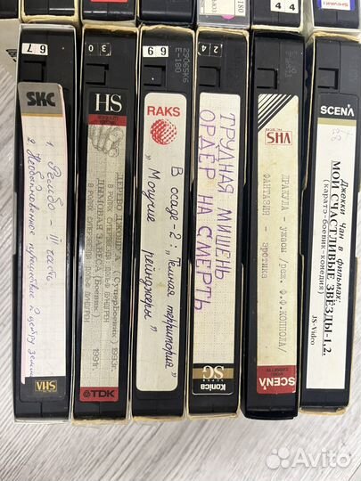 Видеокассеты vhs