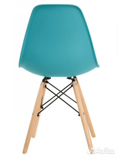 Стул в стиле eames DSW бирюзовый
