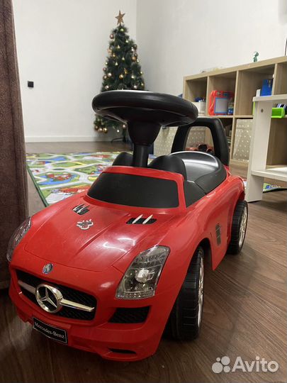 Детская машина каталка mercedes