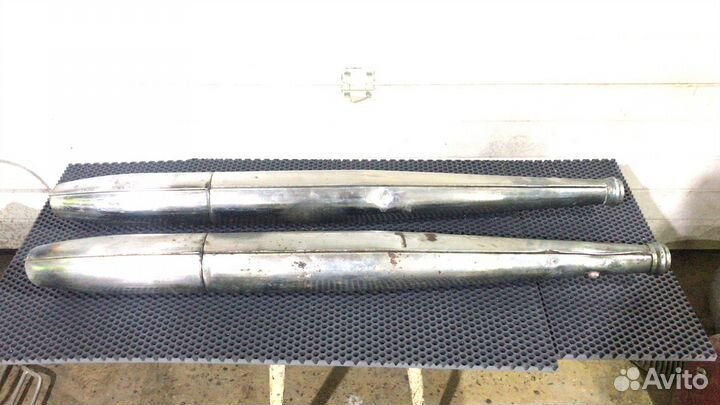 Глушители Чезет CZ 350, запчасти Ява Старушка