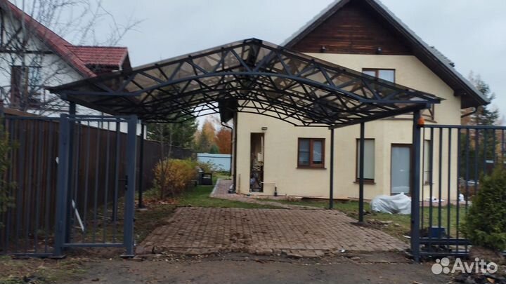 Навесы из поликарбоната монолитного