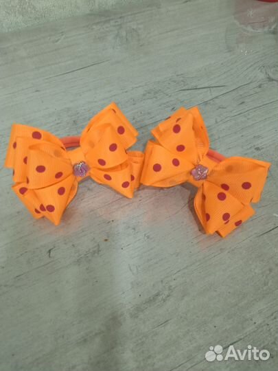 Резинки для волос ручной работы