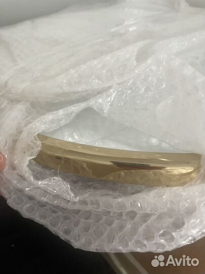 Зеркало настенное, круглое в золотой раме