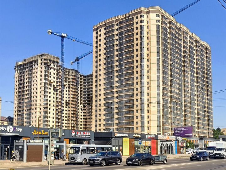 2-к. квартира, 55,6 м², 9/24 эт.