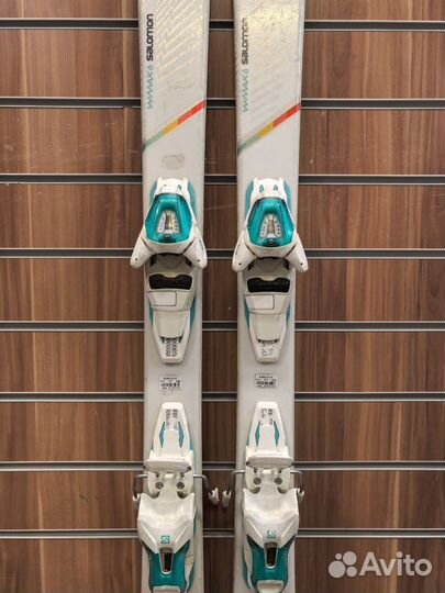 Горные лыжи Salomon W-Max 6. 155 см.(274)