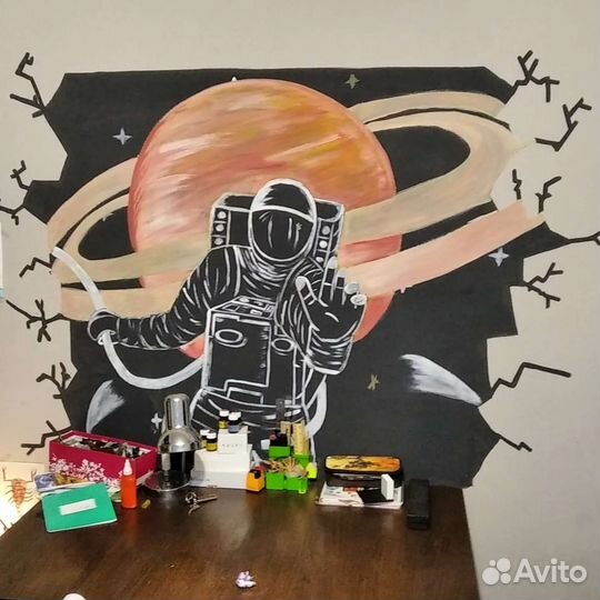 Художественная,Роспись стен,Картины на холсте