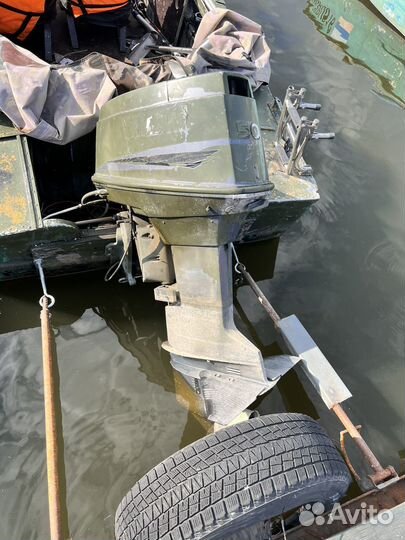 Лодка прогресс с мотором Yamaha 50