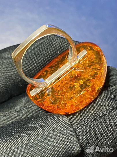 Янтарь кольцо