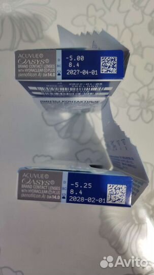 Линзы контактные acuvue oasys двухнедельные
