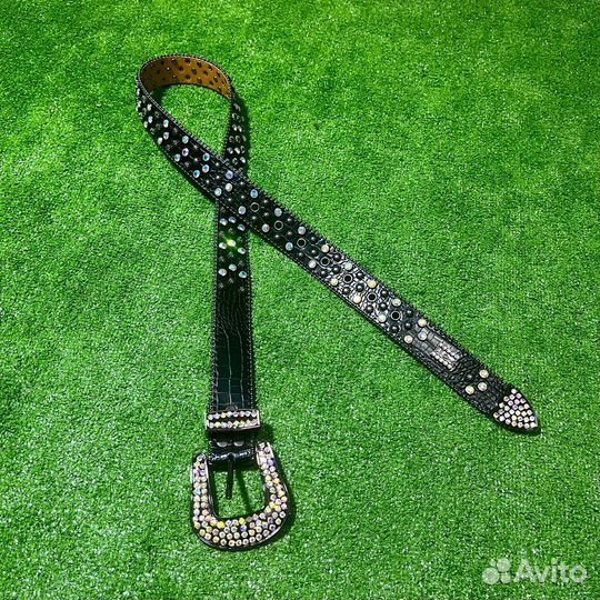 Ремень y2k BB Simon черный