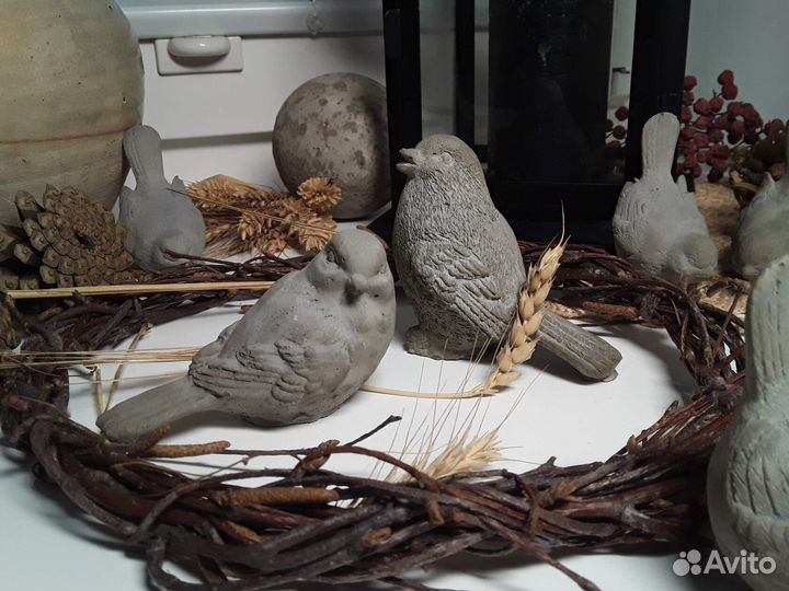 Декор для сада и дома. Изделия из бетона