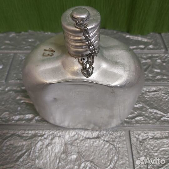 Фляжка армейская алюминиевая 1,3 л