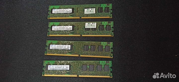 Оперативная память 1гб samsung ddr2