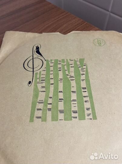 Пластинки для патефона СССР