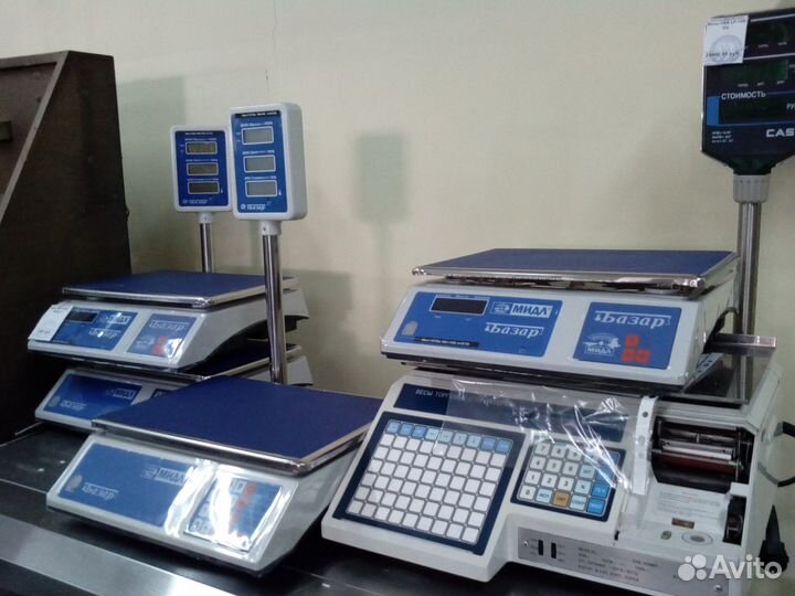 Весы торговые электронные