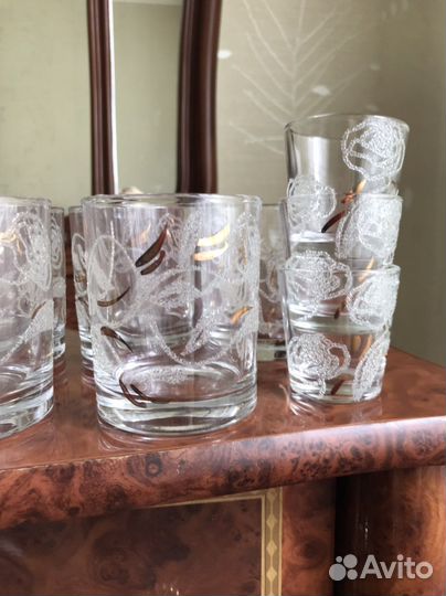 Набор стаканов стекло