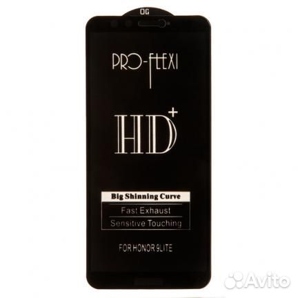 Защитное стекло 20D для Huawei Honor 9 Lite, черно