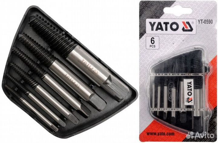 Набор экстракторов 6 шт yato