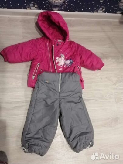 Комбинезон демисезонный для девочки 92