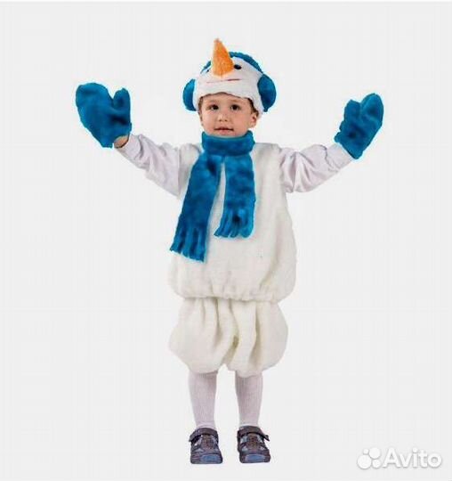 Карнавальный костюм снеговик. Напрокат
