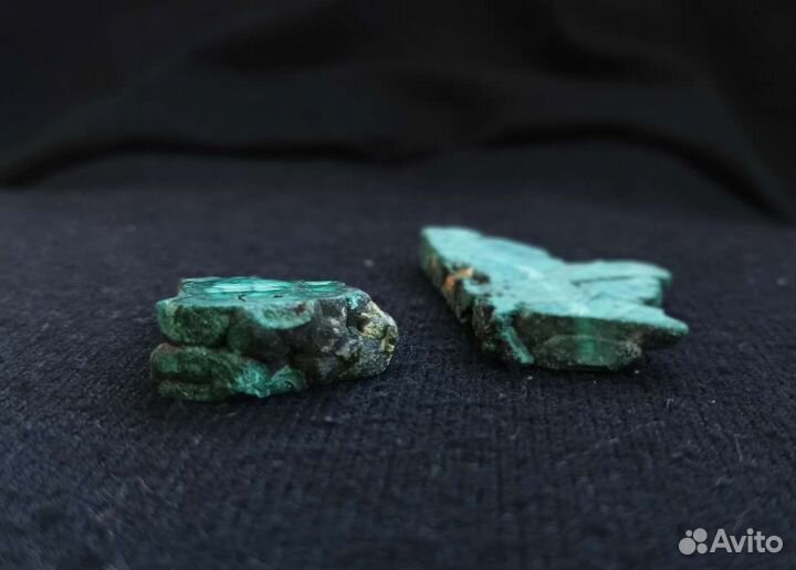 Малахит срез