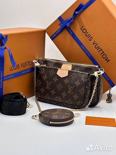 Сумка louis vuitton premium 3в1