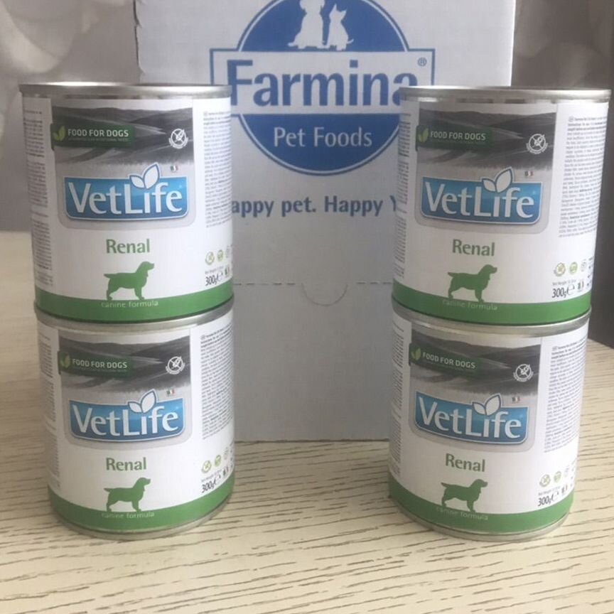 Консервы "Farmina Vet Life Dog Renal"