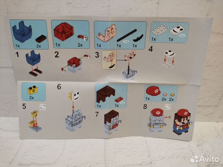 Фигурка Лего Супер Марио (Lego Super Mario) аналог