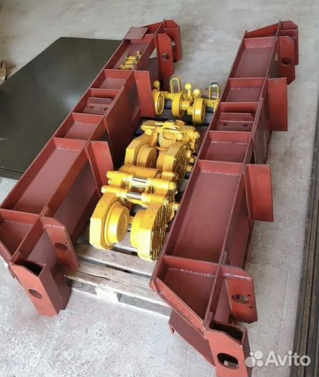 Подвесные тележки для кран балка г/п 1-2-3-5-10т.таль Тельфер