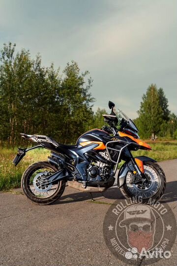 Дорожный мотоцикл Zontes ZT350-T orange новый