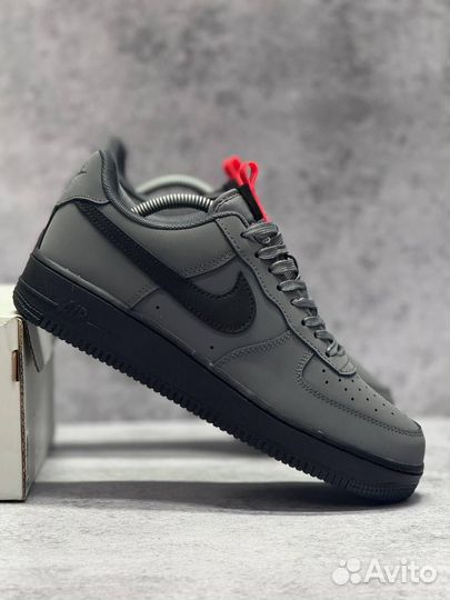 Кроссовки Nike Air Force 1 Grey (Арт.62959)