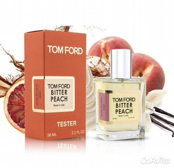 Tom ford bitter peach 58мл тестер оаэ