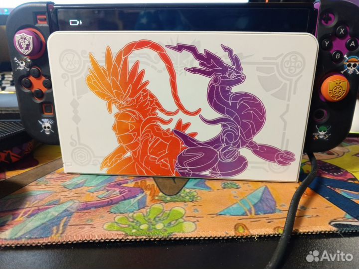 Nintendo switch oled прошитая Pokemon Scarlet and