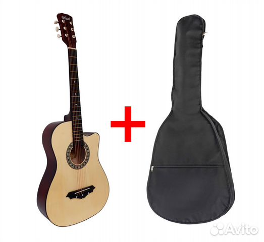 Гитара с чехлом