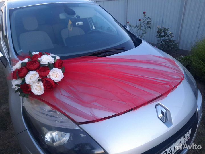 Свадебные украшения для автомобиля