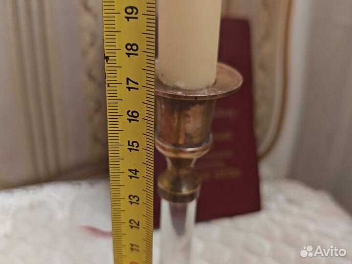 Подсвечник Латунь Сталинский Ампир