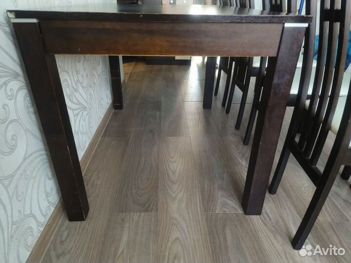 Кухонный стол и стулья комплект бу