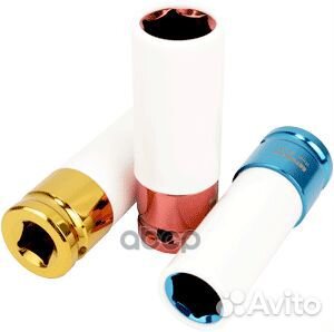 Головка ударная колесная 17, 1/2 L 85 мм с плас